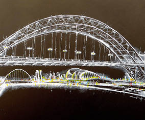 Art Commission: Tyne Bridge, UK 2014