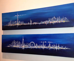 Art Commission: Dubai and London in situ 2013
